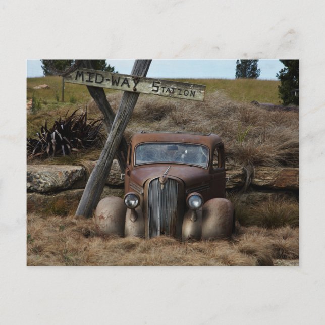 Cartão Postal Carro velho (Frente)