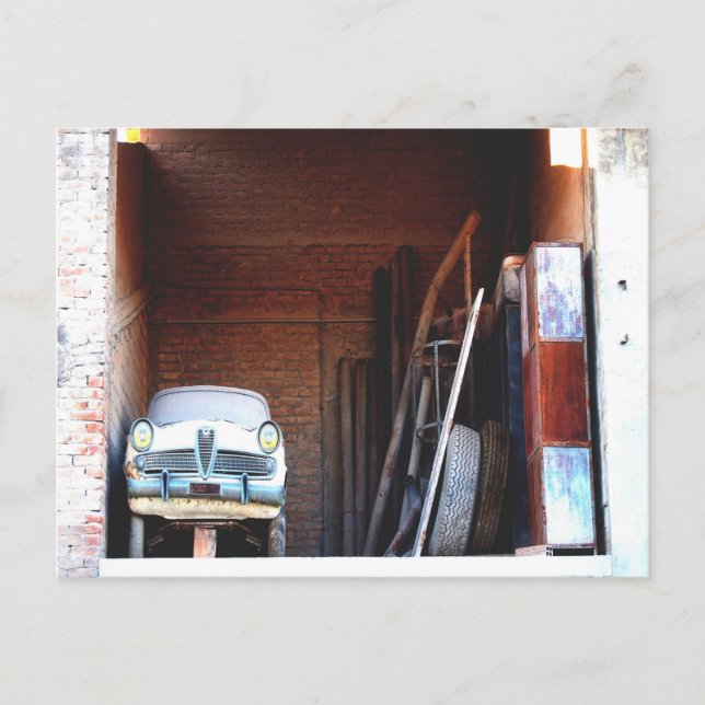 Cartão Postal Carro velho (Frente)