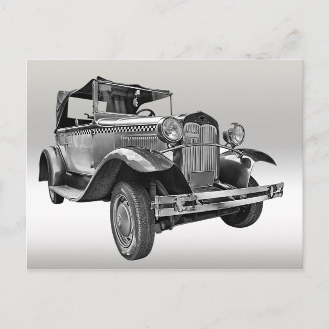 Cartão Postal Carro vintage (Frente)