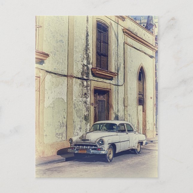 Cartão Postal Carro vintage Clássico (Frente)