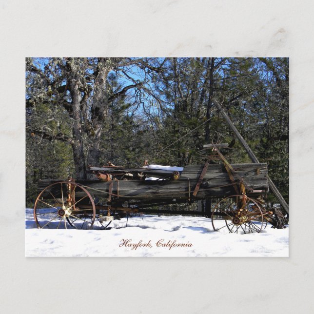 Cartão Postal Carroça Histórica de Seis Molas....... (Frente)