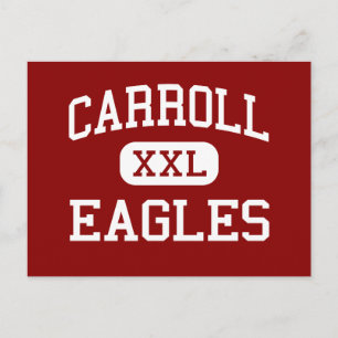 Cartão Postal Carroll - Eagles - Segundo grau - Ozark Alabama