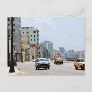 Cartão Postal Carros antigos de La Havana