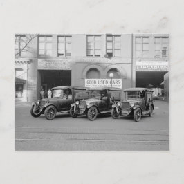 Cartão Postal Carros Bem Utilizados Para Venda