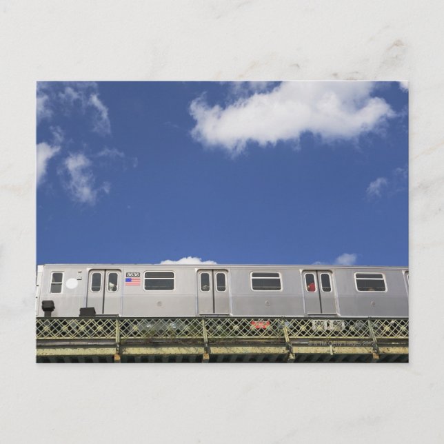 Cartão Postal Carros de metrô (Frente)