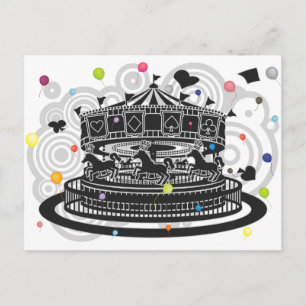 Cartão Postal Carrossel