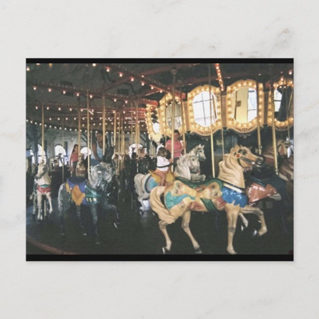Cartão Postal Carrossel (Frente)