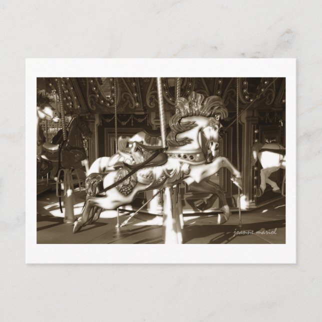 Cartão Postal Carrossel 14 Cartão-postal (Frente)