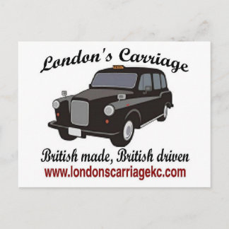 Cartão Postal Carruagem de Londres