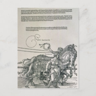 Cartão Postal Carruagem Triunfal do Imperador Maximiliano I