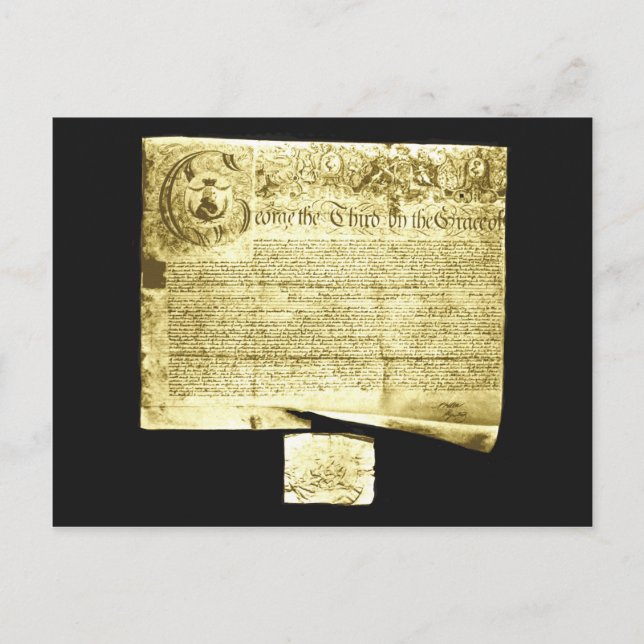 Cartão Postal Carta de Marque para um Capitão de Liverpool (Frente)