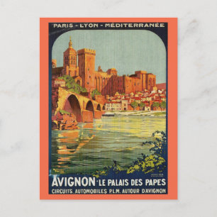 Cartão Postal Carta postal antiga da Provença, França