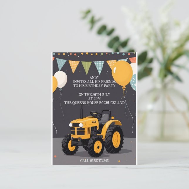 Cartão Postal Cartão-postal (Em pé/Frente)