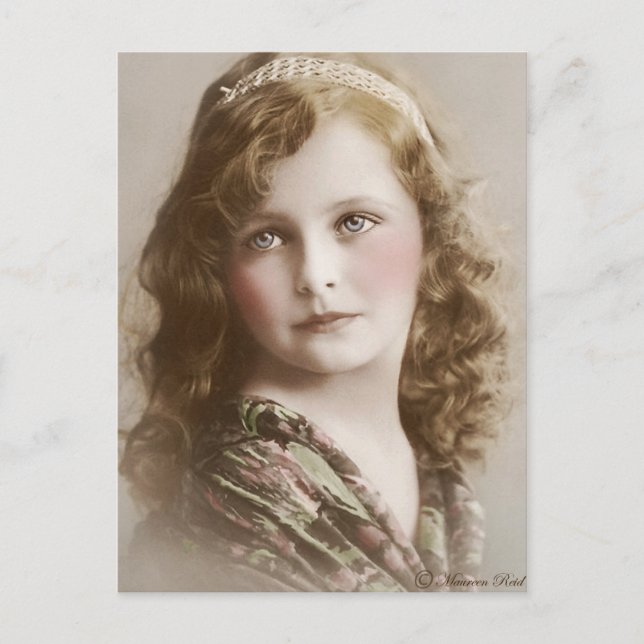 Cartão Postal Cartão-postal 14 da Manhã Vitoriana Edwardian Sepi (Frente)