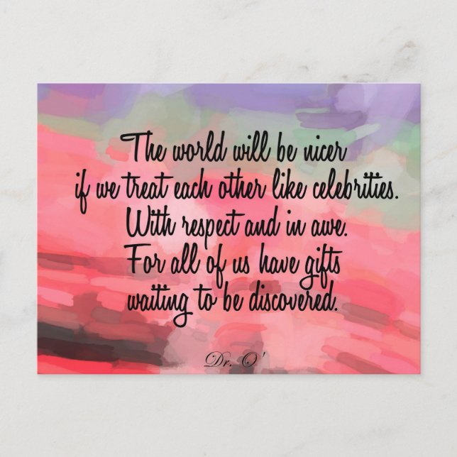 Cartão Postal Cartão-postal 3sqMeals (Frente)