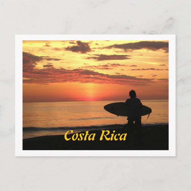 Cartão Postal Cartão-postal a aguardar Surf (Frente)