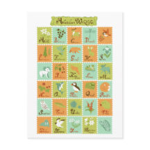 Cartão-postal ABC Alaskan Wildlife