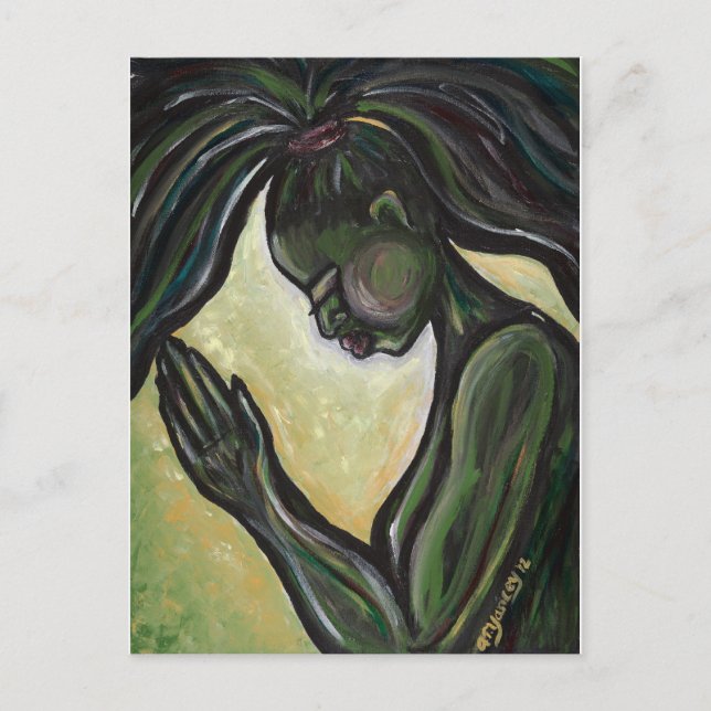 Cartão Postal Cartão-postal abençoado e altamente favorecido (Frente)