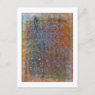 Cartão Postal Cartão-postal abstrato