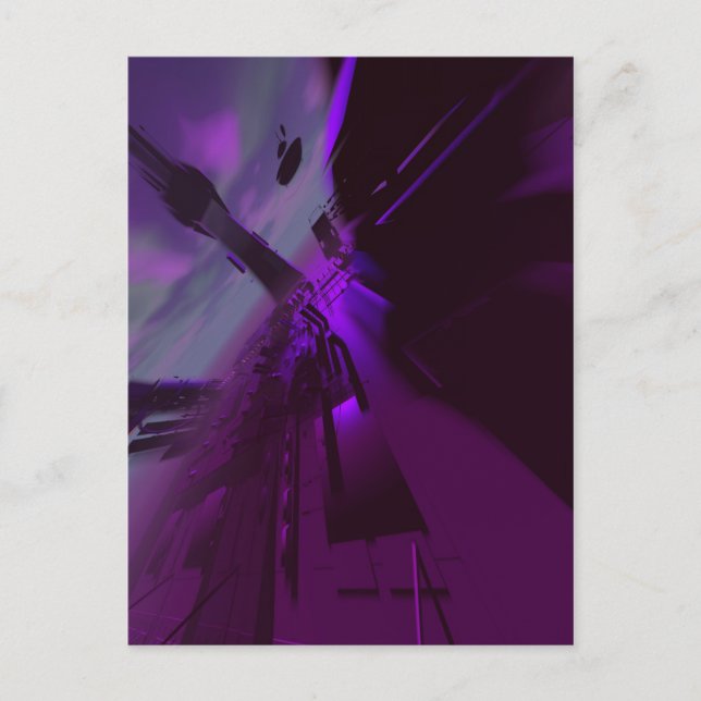 Cartão Postal Cartão-postal abstrato Superstructure 4 (Frente)