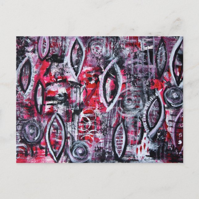 Cartão Postal Cartão-postal acrílico "Orgulhoso" (Frente)