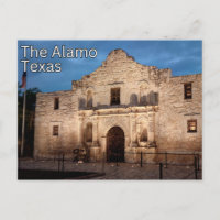 Cartão-postal Alamo Texas