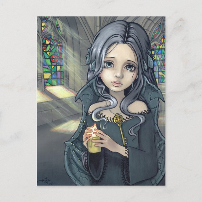 Cartão Postal Cartão-postal "Alannah" (Frente)