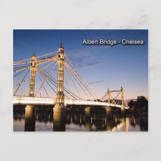Cartão Postal Cartão-postal Albert Bridge