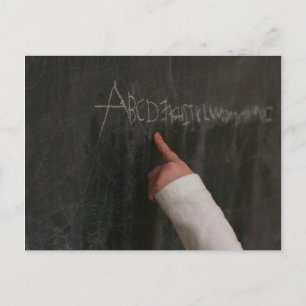 Cartão Postal Cartão-postal alfabético