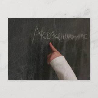 Cartão Postal Cartão-postal alfabético