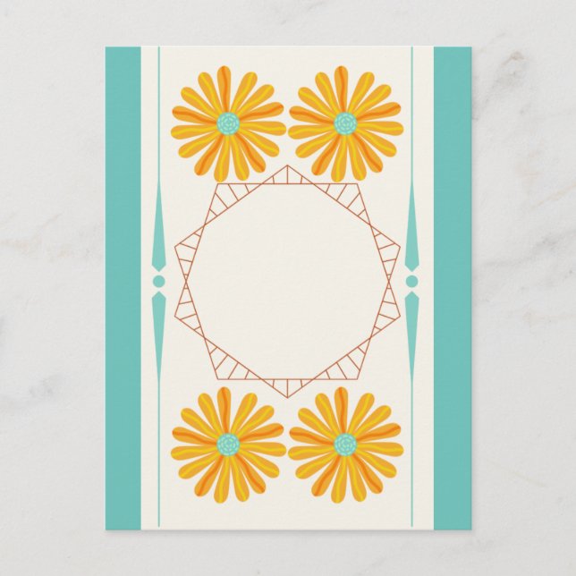 Cartão Postal Cartão-postal amarelo (Frente)