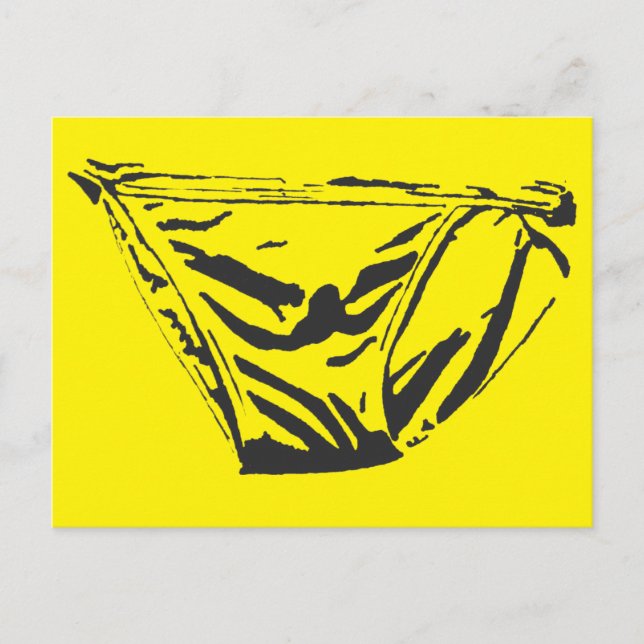 Cartão Postal Cartão-postal Amarelo (Frente)