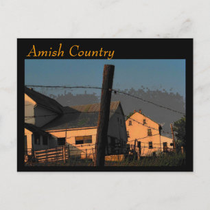 Cartão Postal Cartão-postal Amish Country (Trovão)