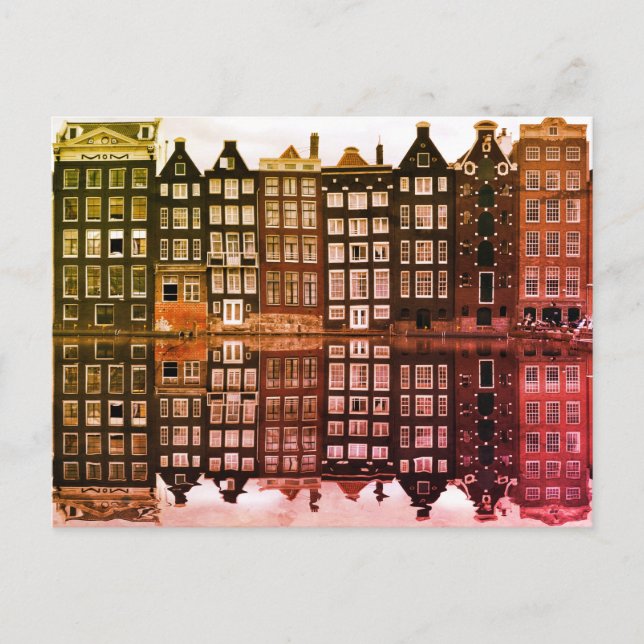 Cartão Postal Cartão-postal Amster Dam (Frente)