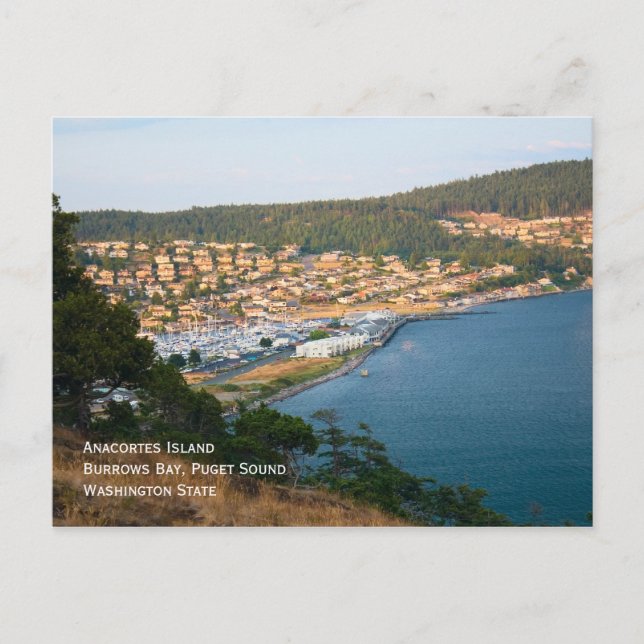 Cartão Postal Cartão-postal Anacortes Washington (Frente)