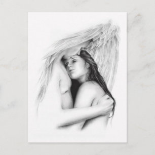 Cartão Postal Cartão-postal Angel Love