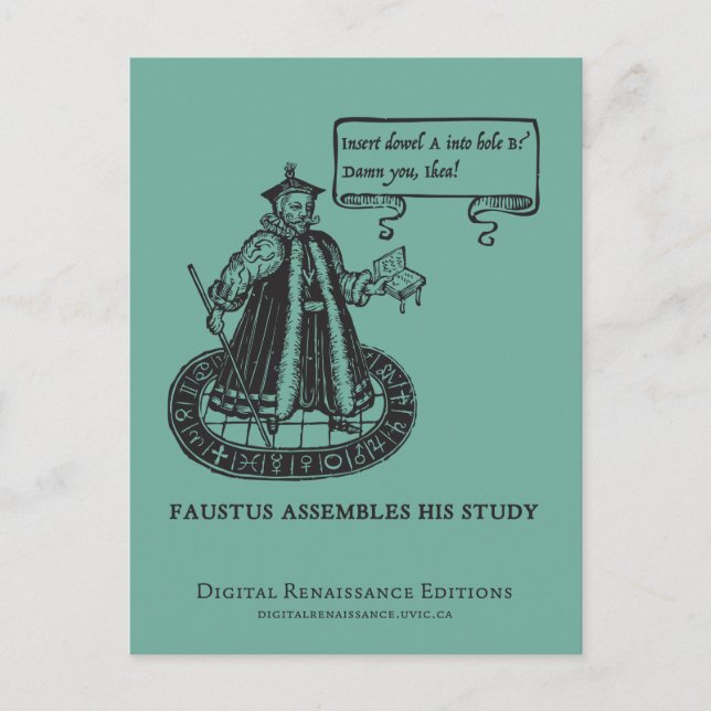 Cartão Postal Cartão-postal Angels e Allen Keys (Frente)