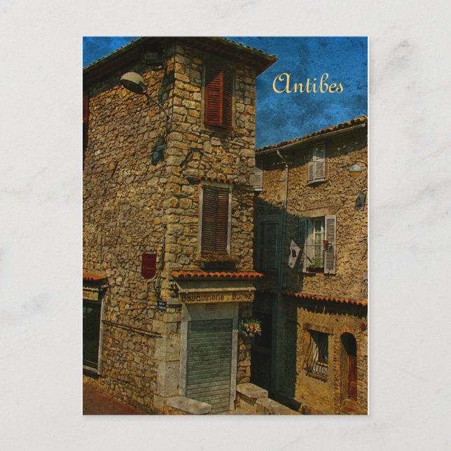 Cartão Postal Cartão-postal Antibes (Frente)