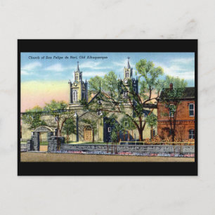 Cartão Postal Cartão-postal antigo - Albuquerque, Novo México,