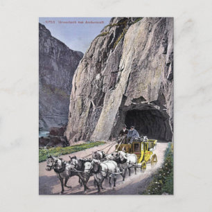 Cartão Postal Cartão-postal antigo - Andermatt, Suiça