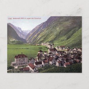 Cartão Postal Cartão-postal antigo - Andermatt, Suisse