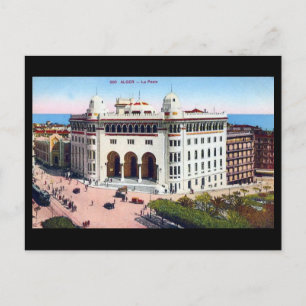 Cartão Postal Cartão-postal antigo - Argel, Escritório de Post