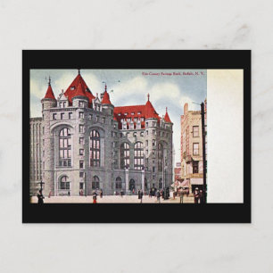 Cartão Postal Cartão-postal antigo - Banco de Poupança, Buffal