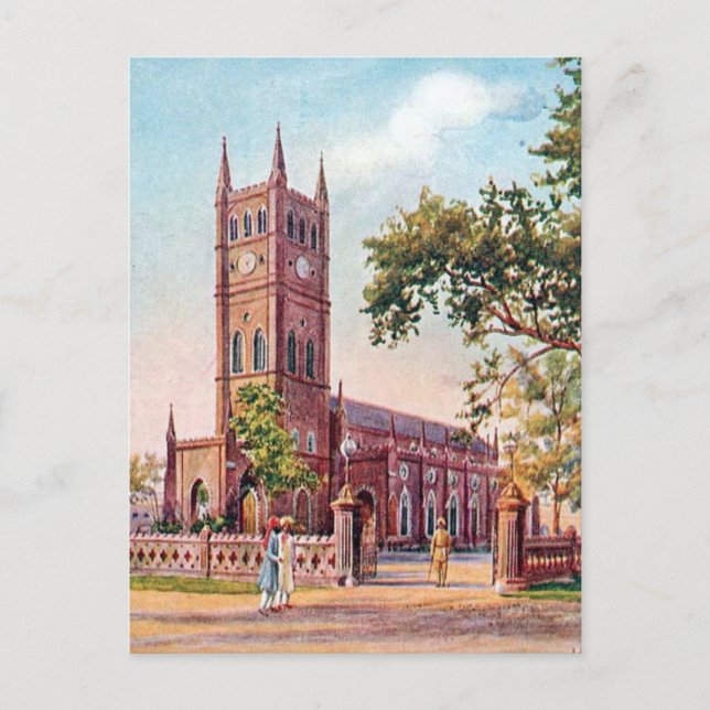 Cartão Postal Cartão-postal antigo - Bangalore (Bengaluru), Índi (Frente)