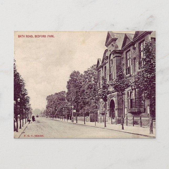 Cartão Postal Cartão-postal antigo - Bedford Park, Chiswick (Frente)