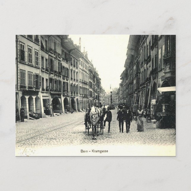 Cartão Postal Cartão-postal antigo - Berna, Suiça (Frente)