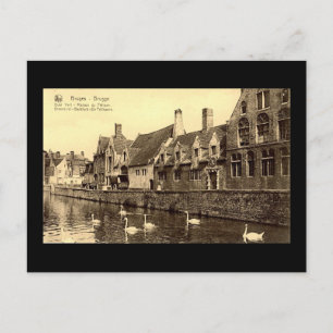 Cartão Postal Cartão-postal antigo, Bruges