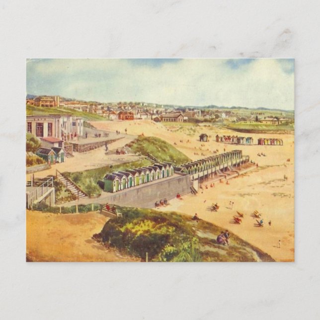 Cartão Postal Cartão-postal antigo - Bude, Cornwall (Frente)