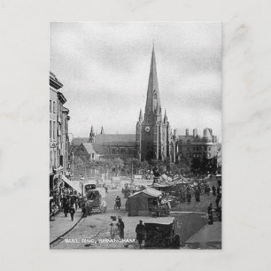 Cartão Postal Cartão-postal antigo - Bull Ring, Birmingham