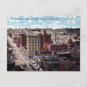 Cartão Postal Cartão-postal antigo - Butte, Montana, EUA